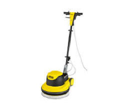 Picture of a rotarty carpet shampooing machine